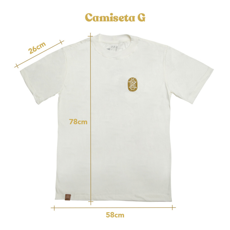 Camiseta Oversized Be Strong | Off White