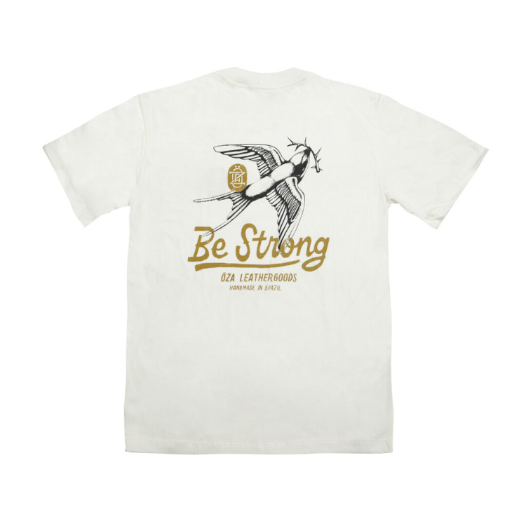 Camiseta Oversized Be Strong | Off White